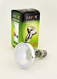 Лампа накаливания E14 Favor 40W 230V R50 зеркальная (Калашников}