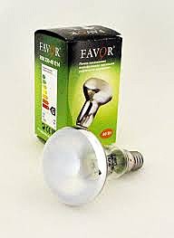 Лампа накаливания E14 Favor 40W 230V R50 зеркальная (Калашников}