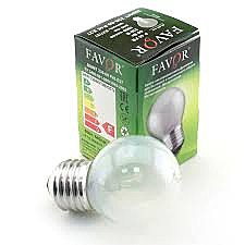 Лампа накаливания E27 Favor 40W 230V P45 шар матовая (Калашников)