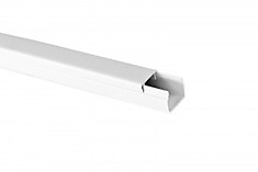 Кабель-канал ПВХ белый 20х10 2м