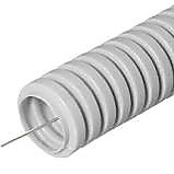 Гофра серая d16, цена за 1м.