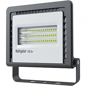 Прожектор св/д 50W(4100lm) 6500K IP65 180х183х38мм черный NFL-01-50-6.5K-LED Navigator 14146
