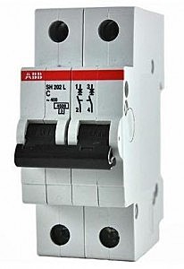 Автомат ABB 2P 16А автоматический выкл. SH202L 4,5кА х-ка С 2CDS242001R0164