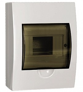 Бокс IEK ЩРН-П-6 модулей навесной пластик IP41 MKP12-N-06-40-20