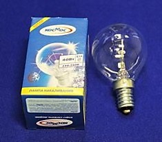 Лампа Р45 E14 Космос 60W шар прозрачная