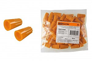 Зажим изолирующий (СИЗ-3) 2,5-5,5 мм2 соединительный оранжевый SQ0519-0008 TDM