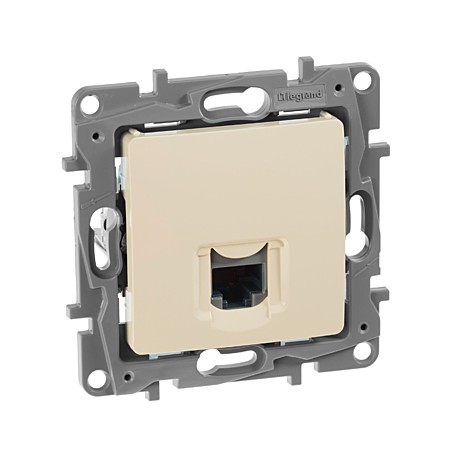 Розетка компьютерная СП Legrand Etika RJ45 кат. 5-UTP слоновая кость