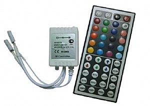 Контроллер 12V 144W 12A RGB c большим ИК пультом  Ecola  CRL144ESB