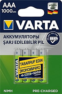 Аккумулятор Varta Ready2Use 05703.301.414 /R03 1000mAh Ni-MH BL4