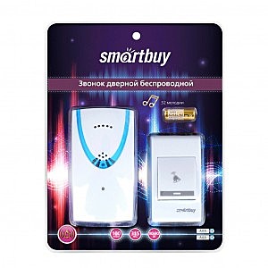 Звонок беспроводной с кнопкой 100м 32 мел. SmartBuy SBE-11-1-32