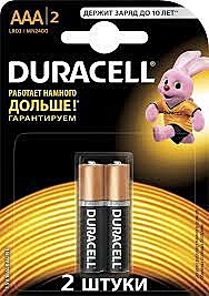 Батарейки Э/п Duracell LR03/286 BL12 (отрывная лента-блистер 2*6)