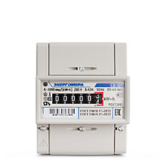 Счетчик эл/энергии Энергомера CE101 R5 145 М6 1фазный 1тарифный 5(60)А класс точн. 1.0 ЭМОУ